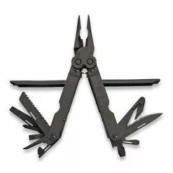 SOG PowerLock EOD V-Cut Multitool, Nylon Sheath, Black B63NCP