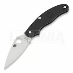 Spyderco UK Penknife Leaf Shape Folding Knife C94PBK