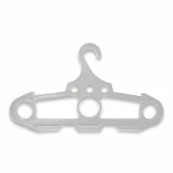 Ontario Jericho Bear Back Hanger, White 0400WHT