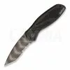 Kershaw Blur Tiger Striped A/O Folding Knife, Combo Edge 1670TTSST