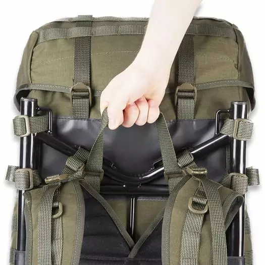 Savotta Jääkäri XL (80-120L) Backpack, Green - Image 5