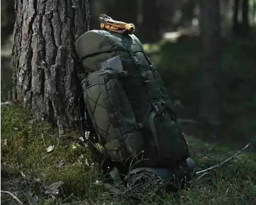 Savotta Jääkäri XL (80-120L) Backpack, Green - Image 15