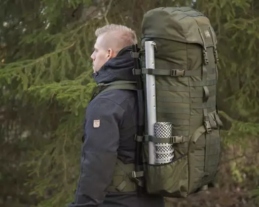 Savotta Jääkäri XL (80-120L) Backpack, Green - Image 18