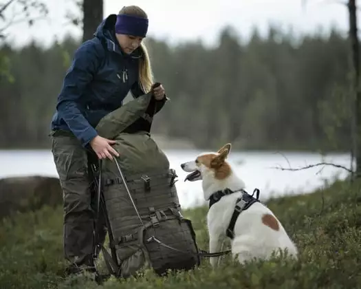 Savotta Jääkäri XL (80-120L) Backpack, Green - Image 21