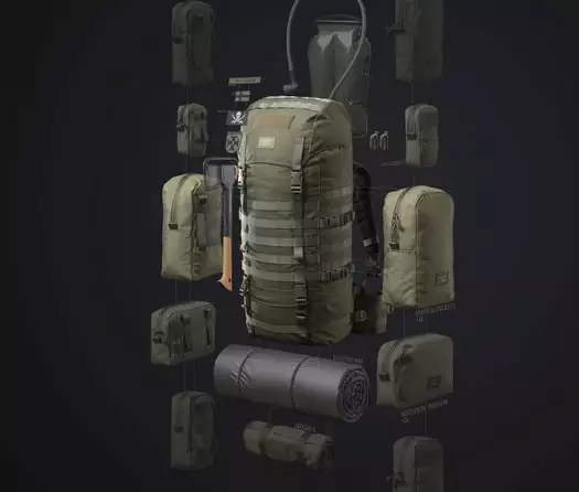 Savotta Jääkäri L (40-60L) Backpack - Image 13