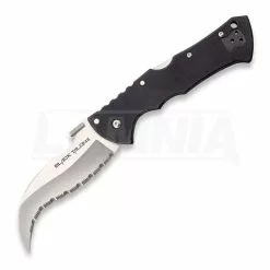 Cold Steel Black Talon II Folding Knife, Combo Edge 22BS