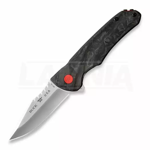Buck Sprint Pro Linerlock Marble CF Folding Knife 841CFS