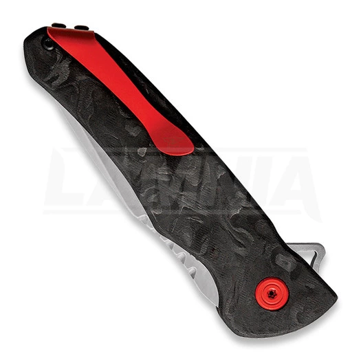 Buck Sprint Pro Linerlock Marble CF Folding Knife 841CFS - Image 2