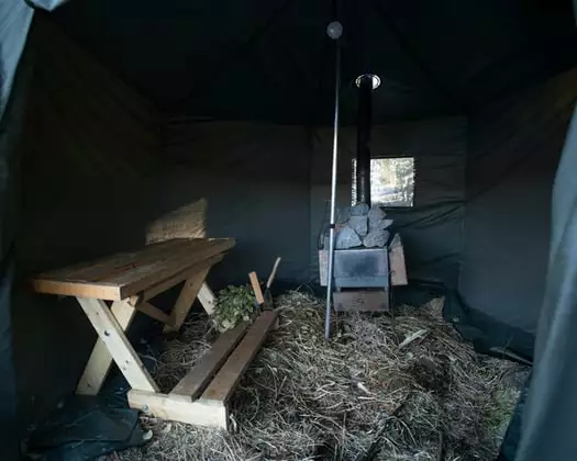 Savotta Hiisi Foldable Sauna Benches - Image 2