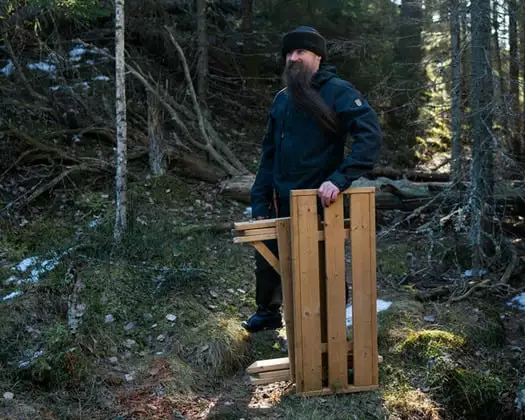 Savotta Hiisi Foldable Sauna Benches - Image 3