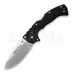 Cold Steel 4-MAX Scout Stonewashed Folding Knife, Black 62RQ