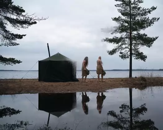 Savotta Hiisi 4 Sauna Tent - Image 5