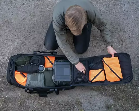 Savotta Trinket Pouch 20x30cm, Hook Back - Image 6