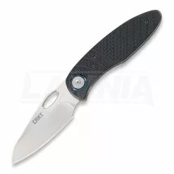 CRKT Trask Deadbolt Lock Folding Knife, Black