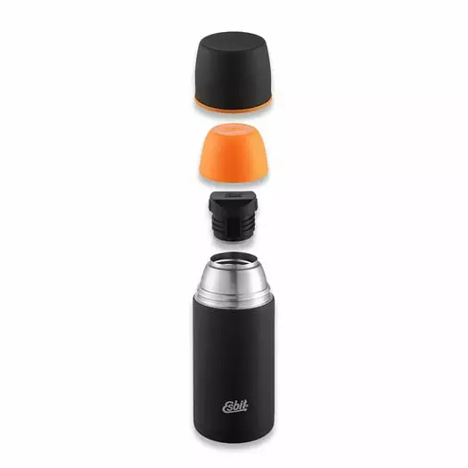 Esbit Stainless Steel Vacuum Flask 0,75L, Black - Image 4