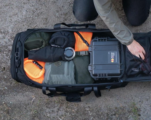 Savotta Rolltop Stuffsack 5L, Mesh - Image 5