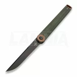 Böker Plus Kaizen Green Canvas Micarta Folding Knife 01BO391