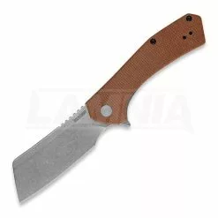 Kershaw Static Brown Micarta D2 Folding Knife 3445MCB