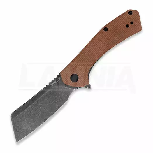 Kershaw Static Brown Micarta D2 Folding Knife 3445MCBBW